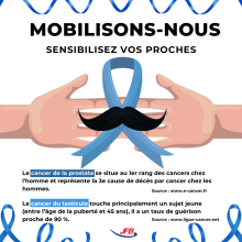 NOVEMBRE : prévention cancers masculins